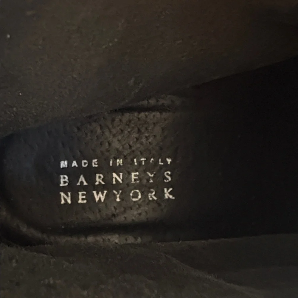 Barney’s New York Platform Combat Boots 8 (39)
